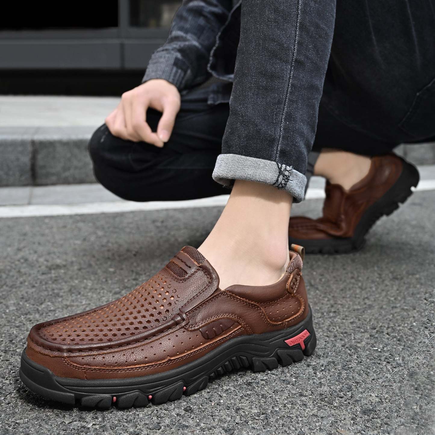 Sinarey® For summer Breathable Mesh transition boots with orthopedic and extremely comfortable soles