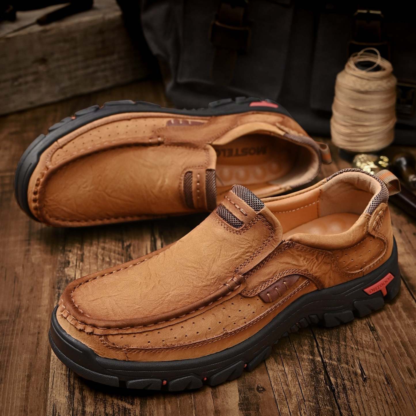 Sinarey® - Transition boots with orthopedic and extremely comfortable sole-Khaki