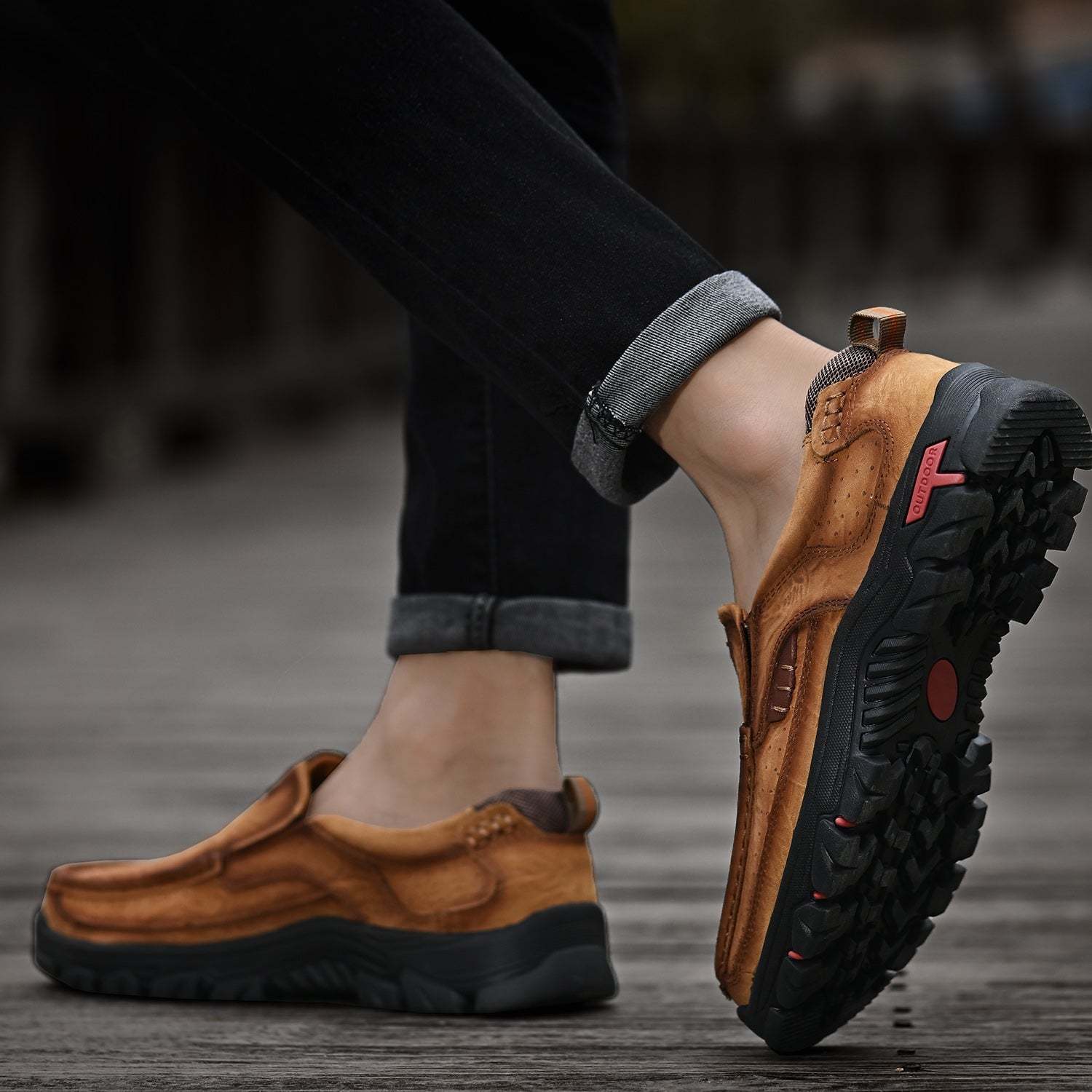 Sinarey® - Transition boots with orthopedic and extremely comfortable sole-Brown