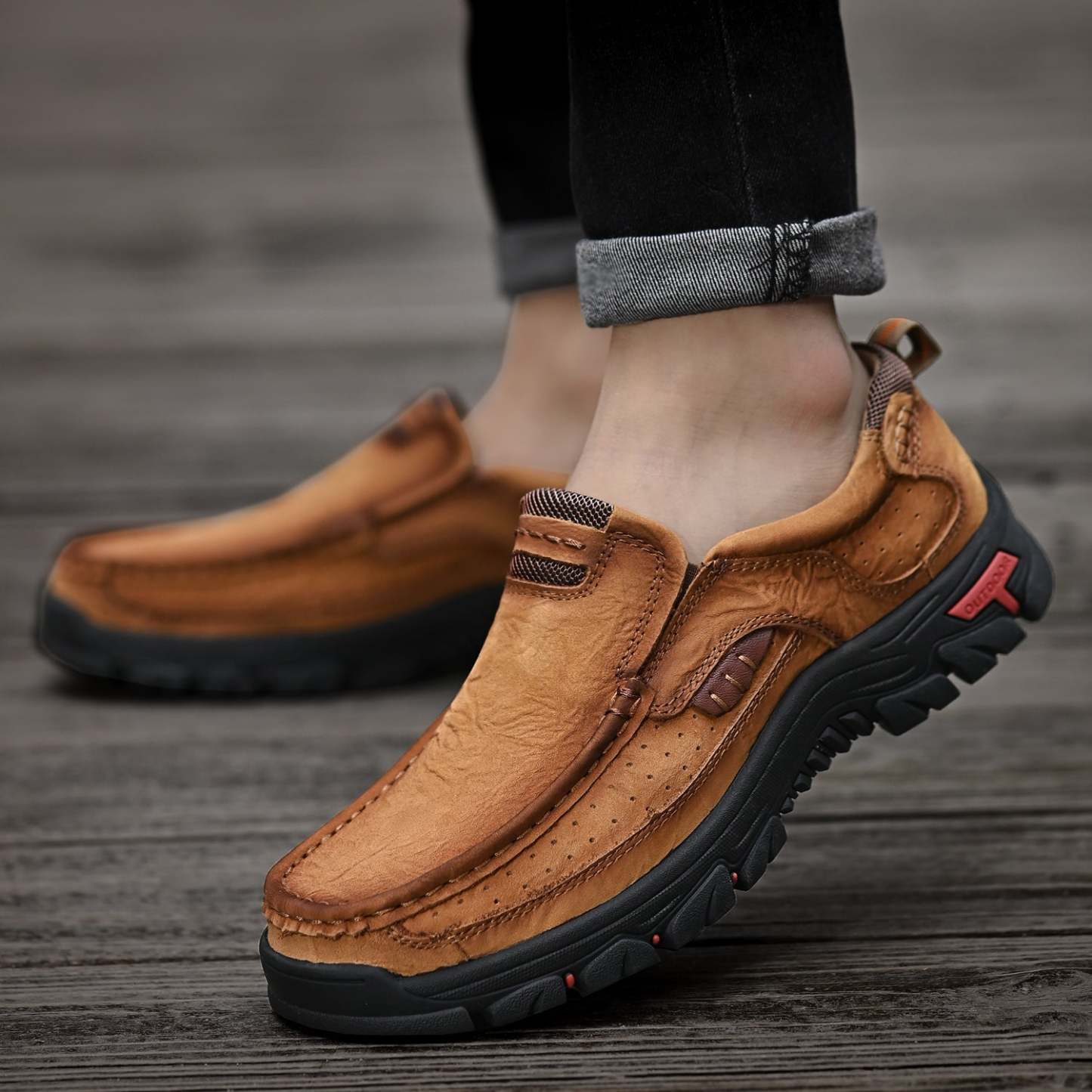 Sinarey® - Transition boots with orthopedic and extremely comfortable sole-Khaki