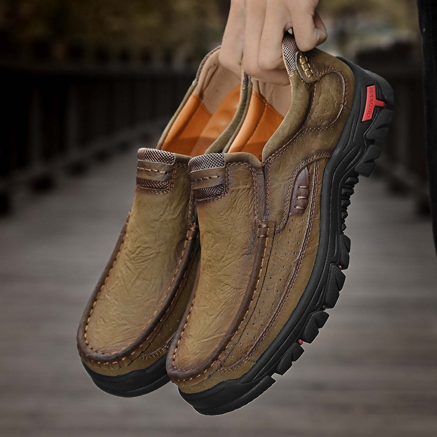 Sinarey® - Transition boots with orthopedic and extremely comfortable sole-Khaki