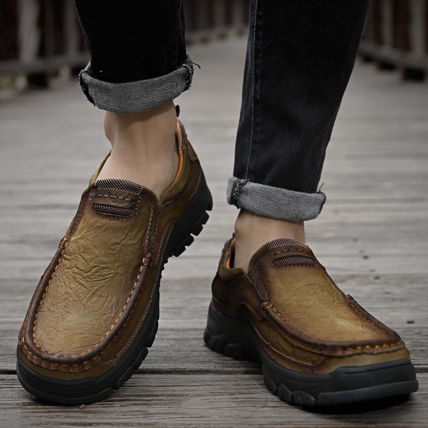 Sinarey® - Transition boots with orthopedic and extremely comfortable sole-Brown