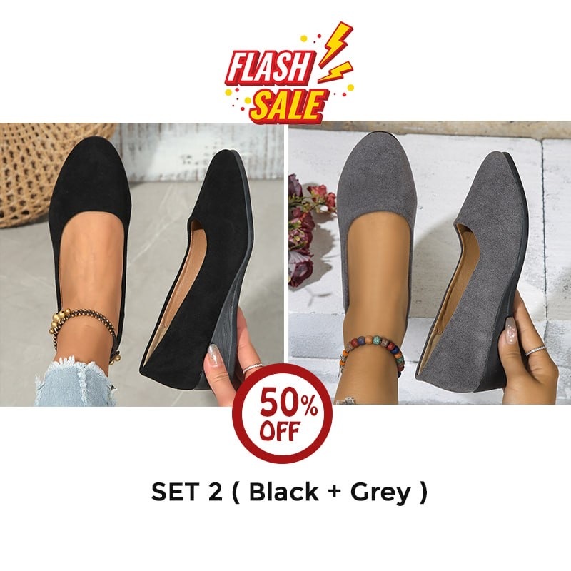 🔥Last Day Promotion 60% OFF 🔥 Comfortable, lightweight, anti-slip, breathable orthopedic flat shoes for women