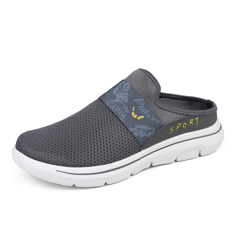 MEN  COMFORT BREATHABLE SUPPORT SPORTS SLIP-ON SLIPPERS