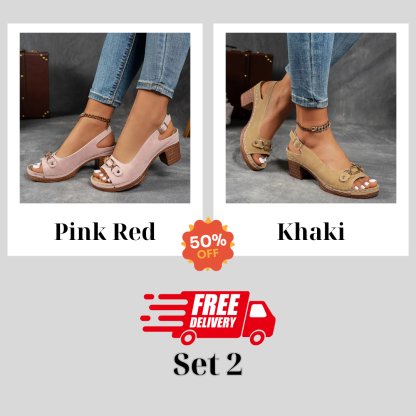 🔥Best Seller-Last Day Sale 60% OFF🔥Women'S Casual Open Toe Wedge Sandals