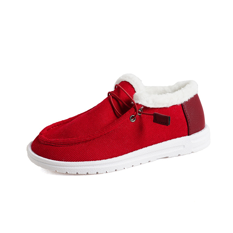 Orthoture's Winter Round-Toe Flats,Breathable Orthopedic Slip On Walking Shoes.