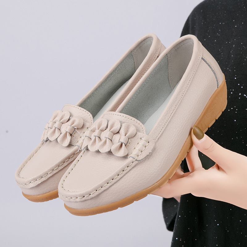 NEW - Women's Breathable Leather Loafers