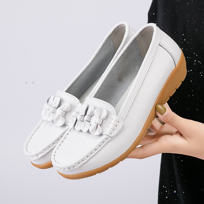 NEW - Women's Breathable Leather Loafers