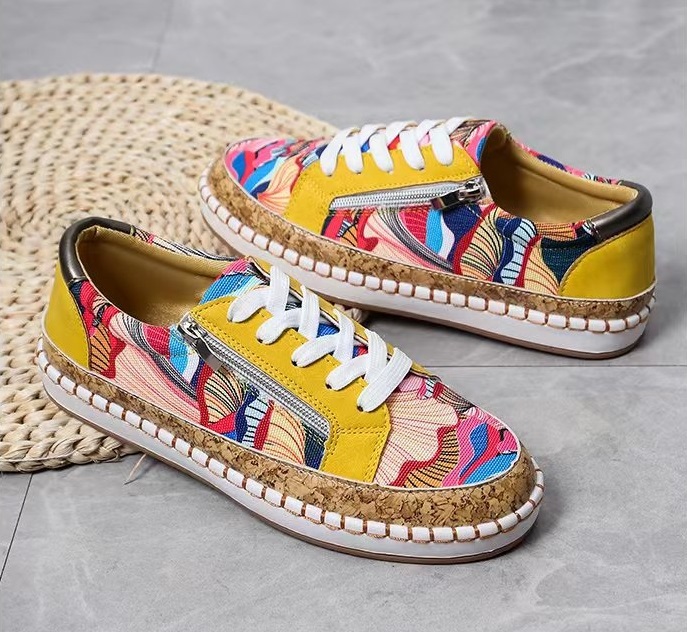 Last Day Promotion 50% OFF - Orthopedic Flower Women's Shoes