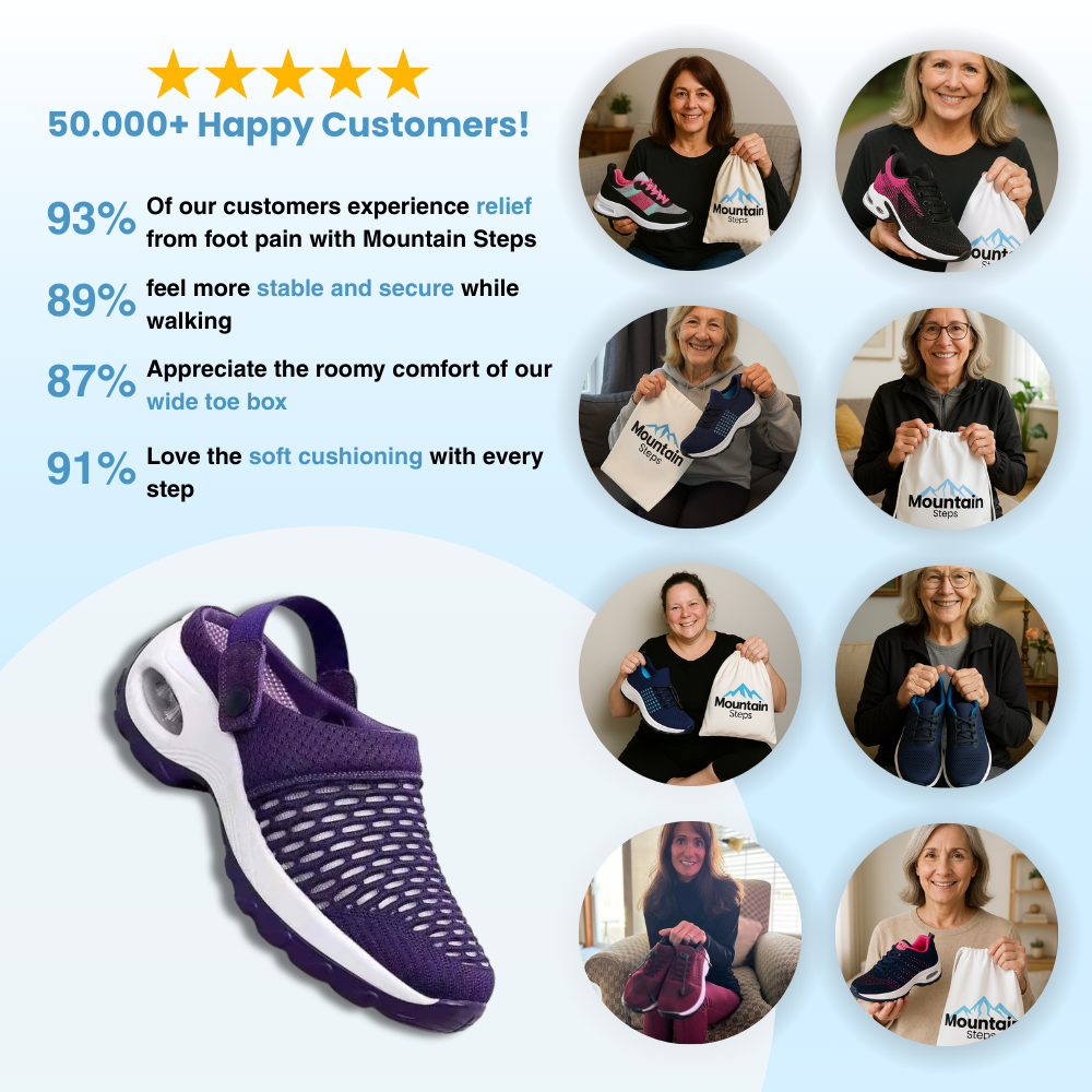 MenneeSteps Flex™ - Orthopedic Shoes