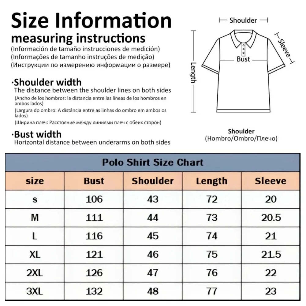 2025 Summer New Men's Casual Short-Sleeved Polo Shirt Patchwork Fashion Striped Printed T-shirt Men's Sportswear Men's Wear