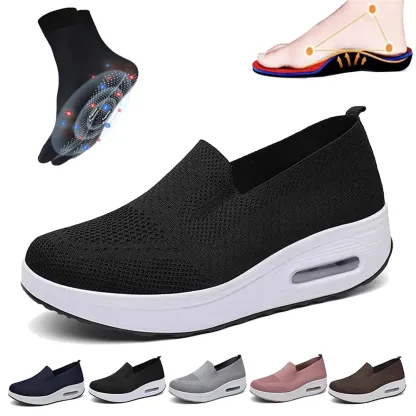 🔥Last Day 60% OFF - Slip-on light air cushion orthopedic Sneakers