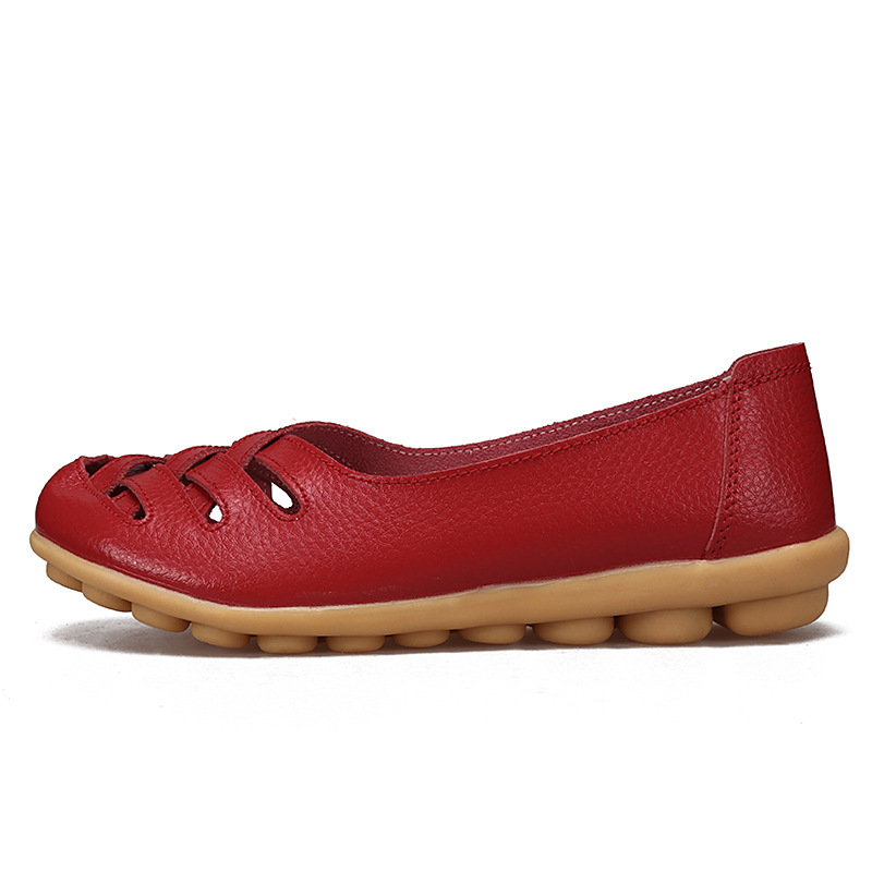 NEW - Women's Breathable Leather Loafers