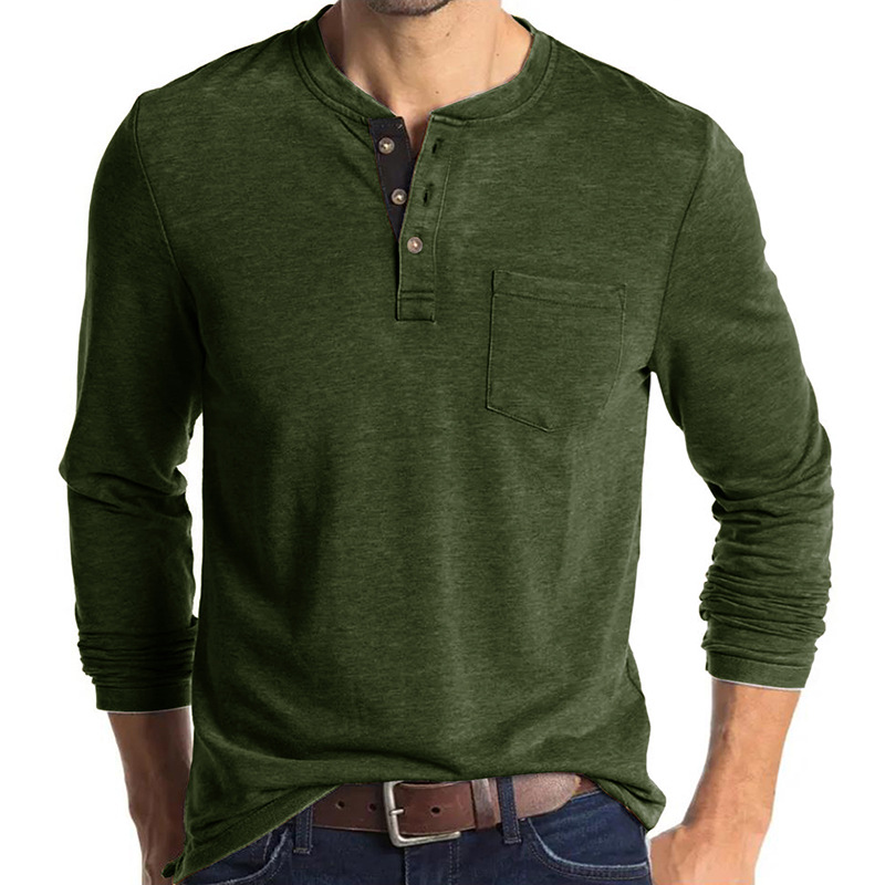 [Copy]Men's Autumn / Winter Long Sleeve Crew Neck T-Shirt