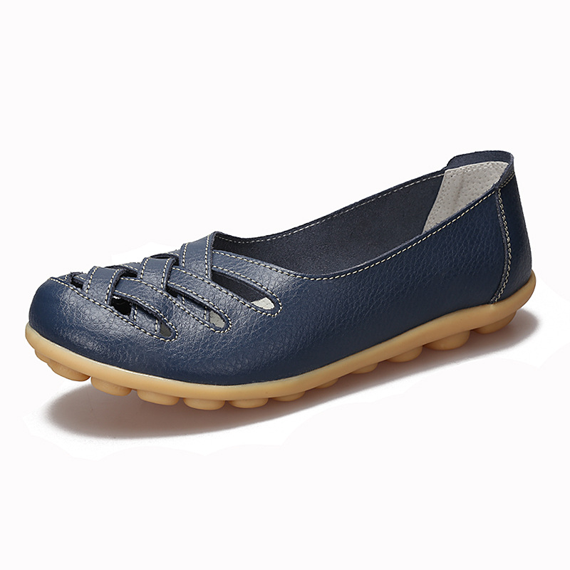 NEW - Women's Breathable Leather Loafers