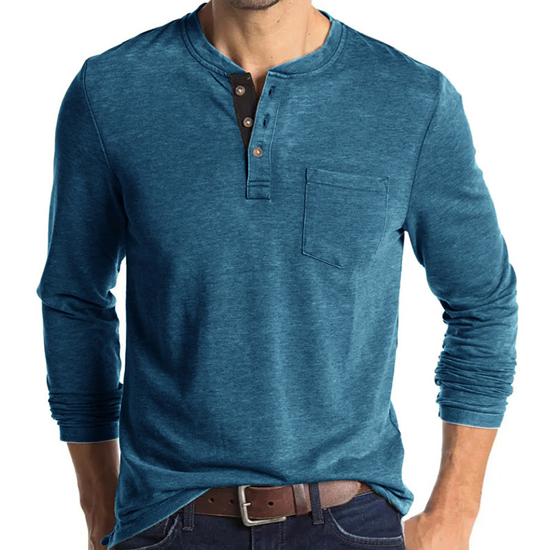 [Copy]Men's Autumn / Winter Long Sleeve Crew Neck T-Shirt