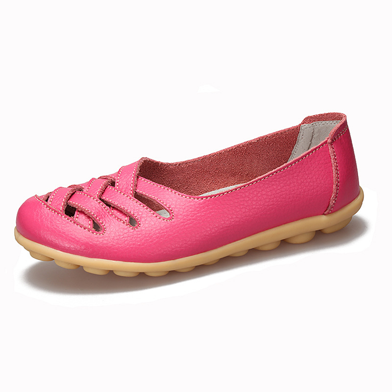 NEW - Women's Breathable Leather Loafers