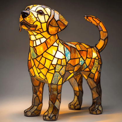 Mennee Handmade Dog Lamps