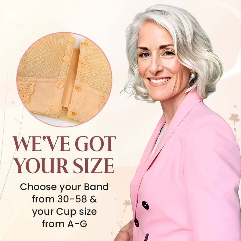 🌹Mother Day's Limited Sale Buy 1 Get 3 Packs🌹2024 New Front Closure Breathable Bra for Seniors