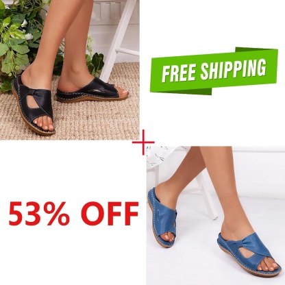 2025 Women Casual Summer Daily Comfy Slip On Sandals