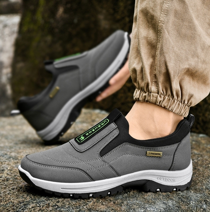 🔥LAST DAY 60% OFF🔥Men's Outdoor Non-slip Comfy Arch Support Walking Shoes, Comfy Orthopedic Walking Shoes