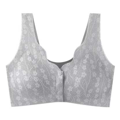 Front-Open Wire-Free Bra for Middle-Aged and Elderly