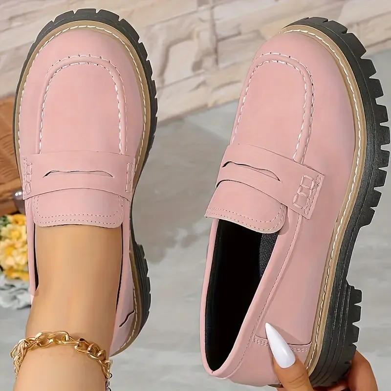 Rayootd-Orthopedic Platform Loafers