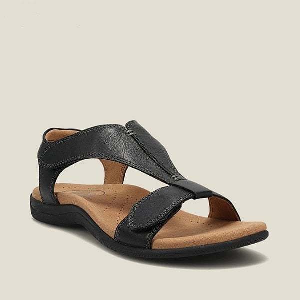 🔥Last Day Promotion 50% OFF - Comfortable Women's Velcro Wedge Orthopedic Sandals