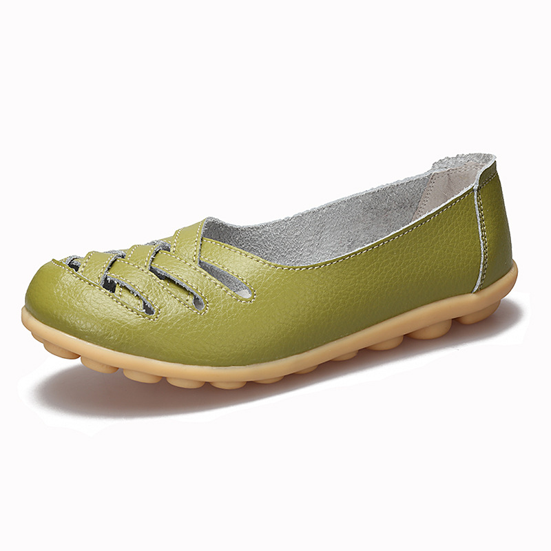 NEW - Women's Breathable Leather Loafers
