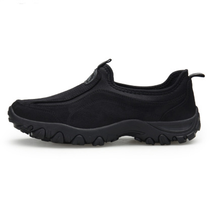Men's Genuine Leather Comfortable Outdoor Casual Hiking Shoes