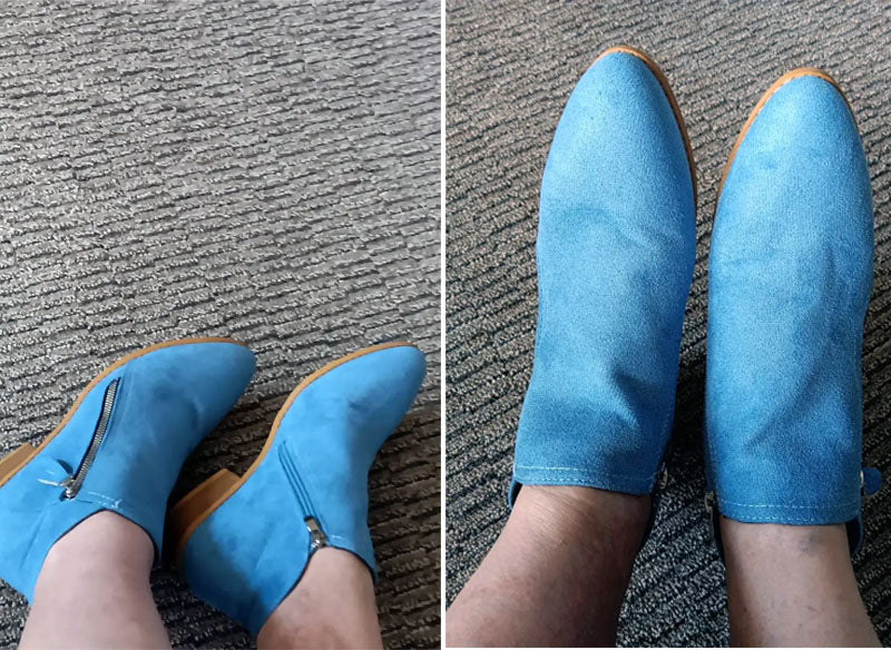 🔥Last Day 69% OFF🔥Women’s Comfort Walking Ankle Boots – Low Heel, Zipper Closure, Orthopedic Arch Support