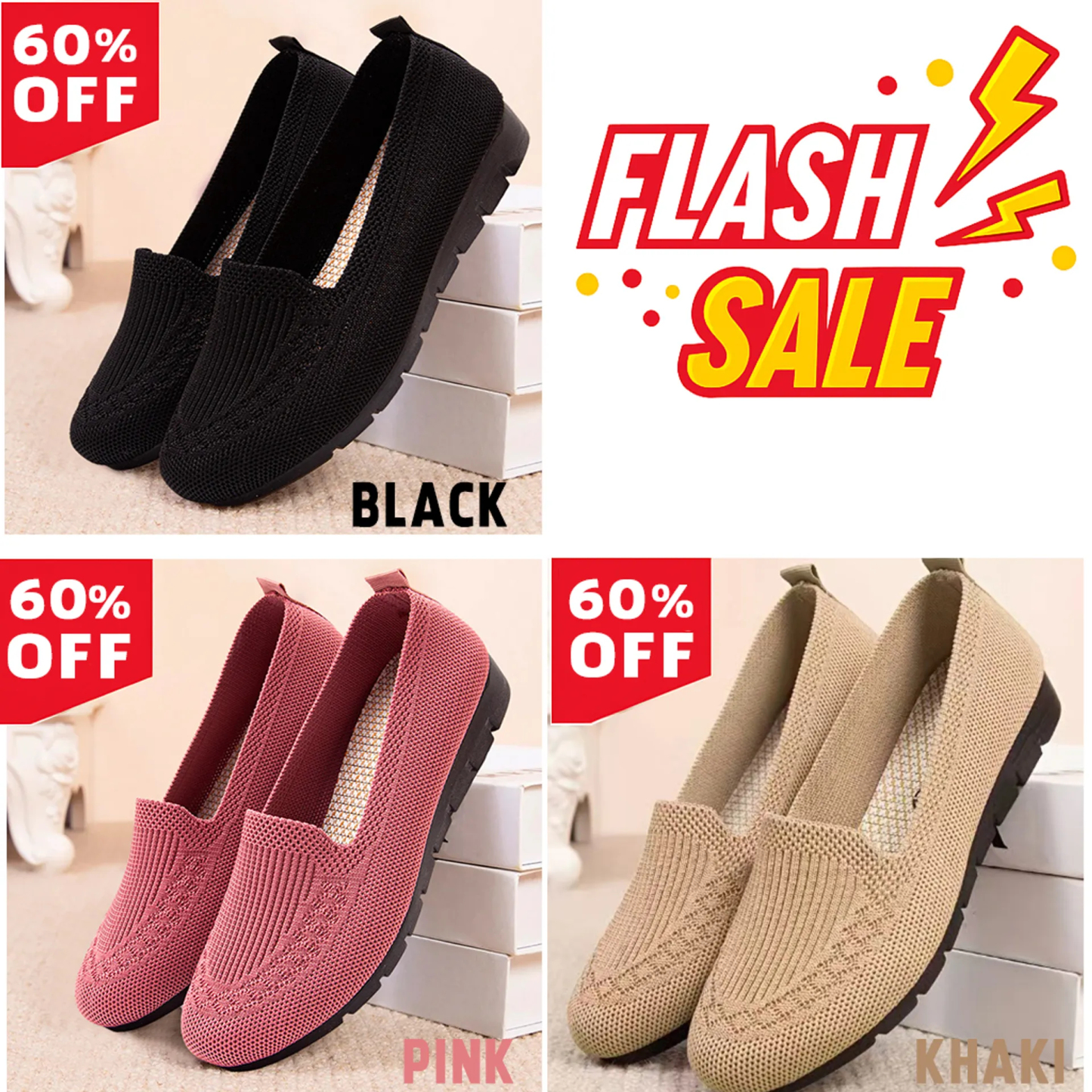 🔥Last Day Promotion 50% OFF - omfortLoafers™ Orthopedic Women’s Support Shoes