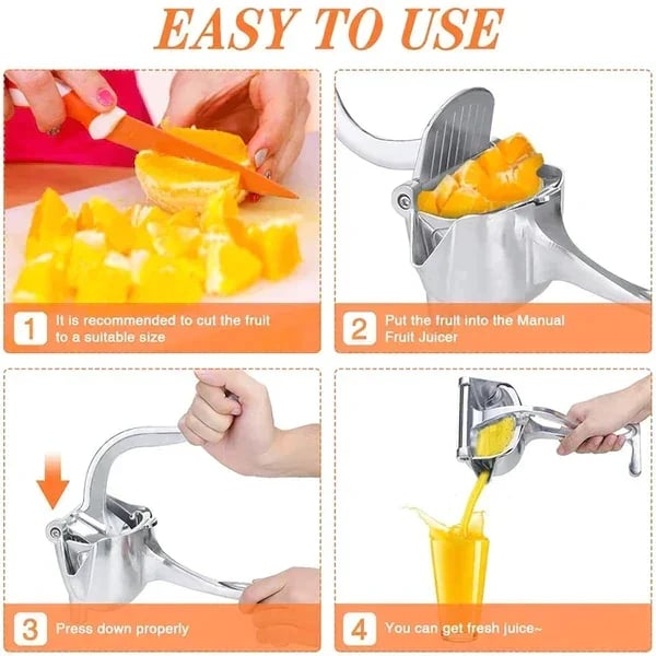  Stainless Steel Fresh Fruit Juice Extractor