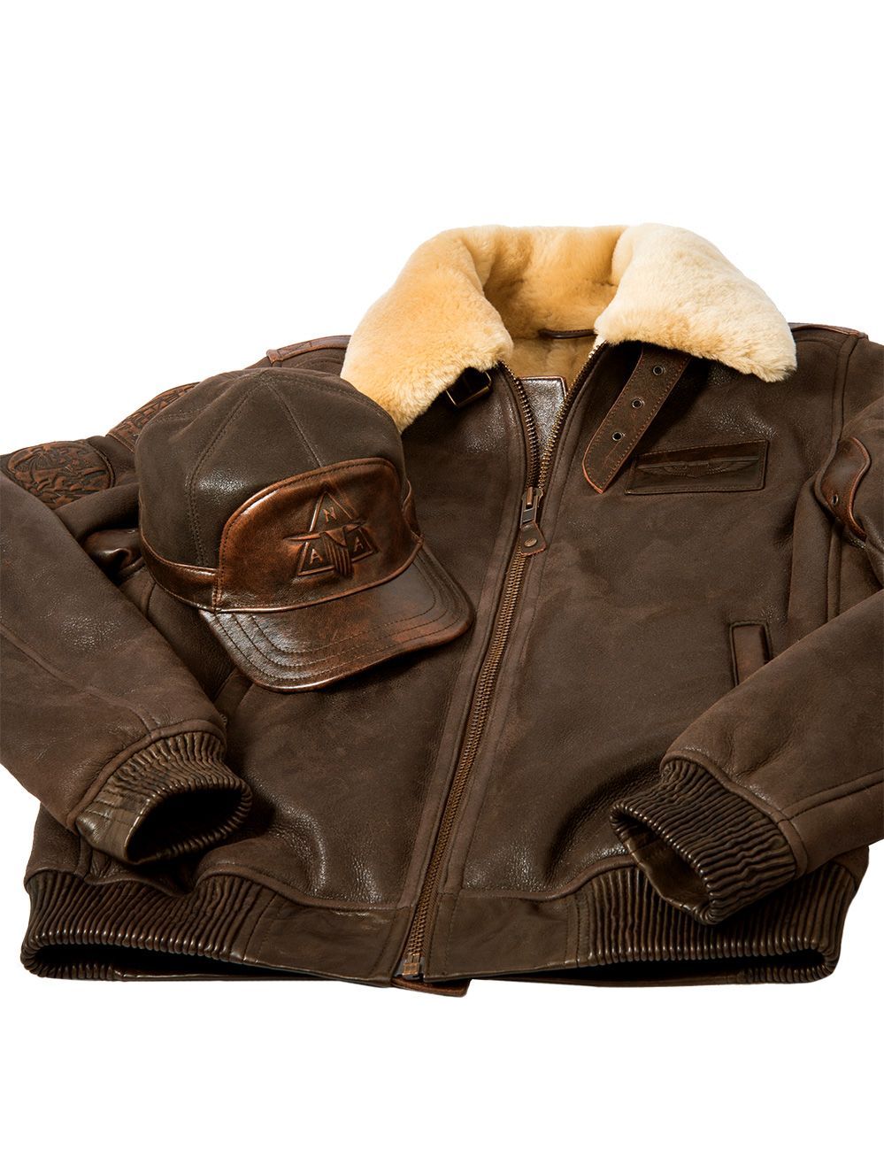 B-15 FAST EAGLE SHEEPSKIN FLIGHT JACKET[FREE SHIPPING TODAY]