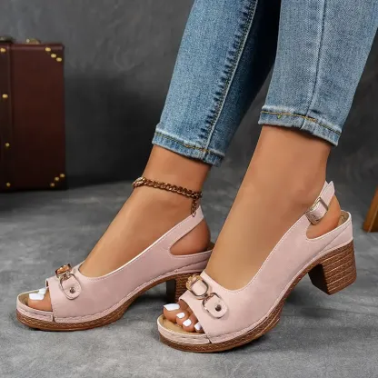 🔥Best Seller-Last Day Sale 60% OFF🔥Women'S Casual Open Toe Wedge Sandals