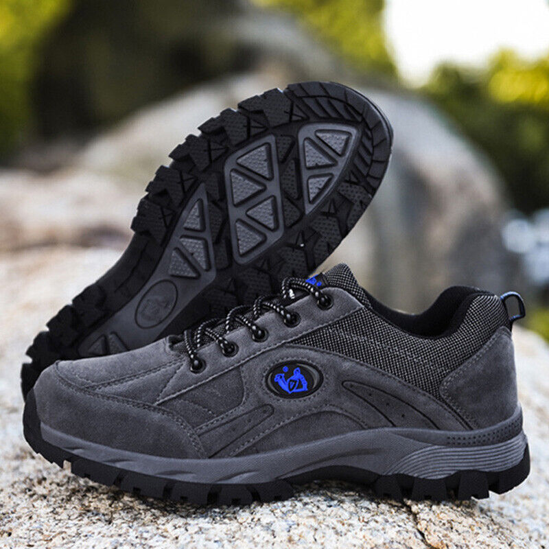 Men's Comfy Arch Support Lightweight Waterproof Non-Slip Hiking Orthopedic Shoes