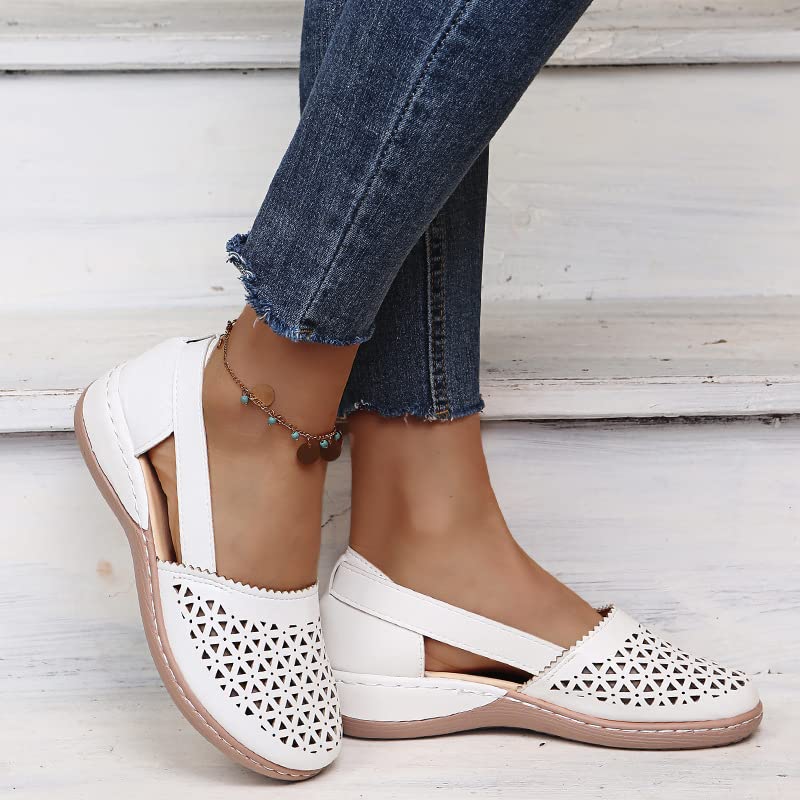 🔥Today 73% OFF🔥2025 Women Wedges Vintage Sandals,  Comfy Orthopedic Walking Shoes