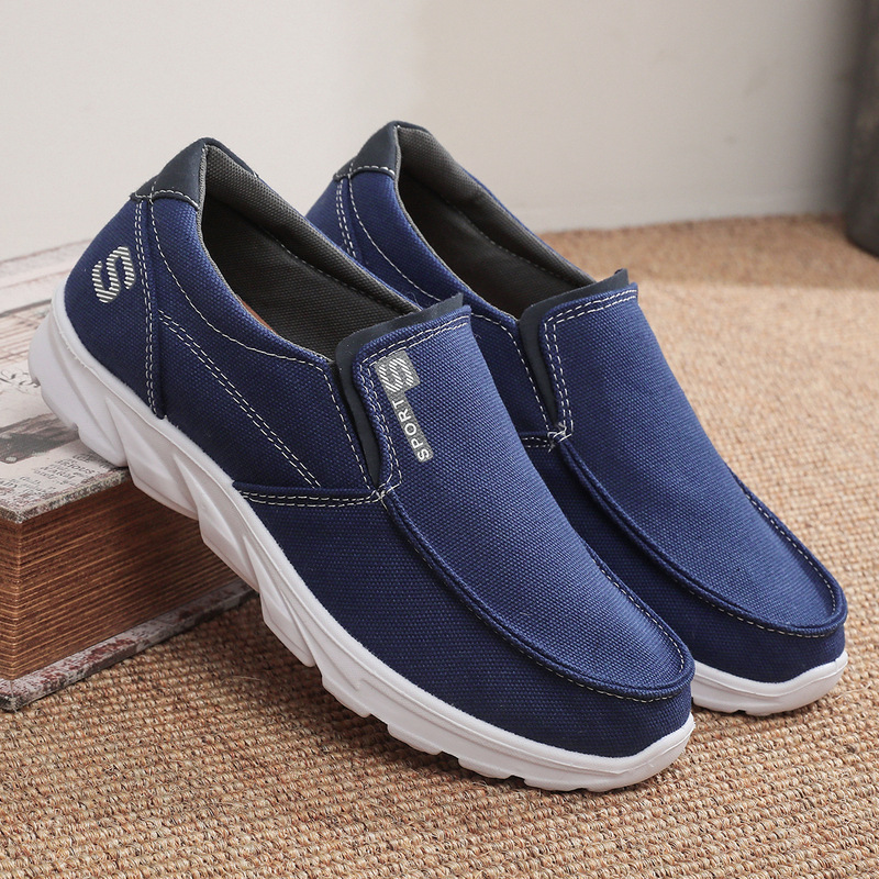 MEN'S WIDE-FIT COMFORTABLE ARCH SUPPORT SNEAKERS