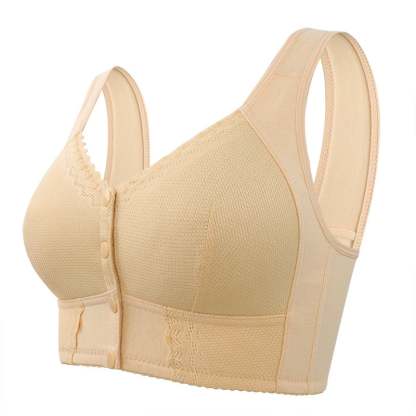 🌹Mother Day's Limited Sale Buy 1 Get 3 Packs🌹2024 New Front Closure Breathable Bra for Seniors