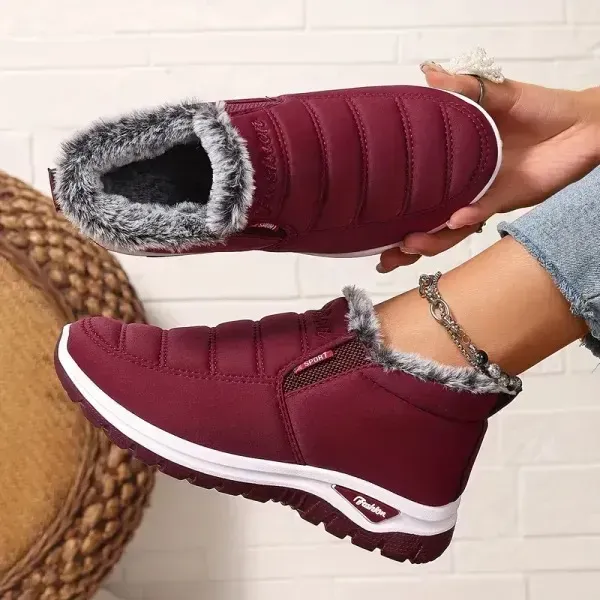 🔥Last Day Promotion 60% OFF🔥 Women's Warm Sheepskin-Lined Boots , Easy To Wear, Comfortable When Walking