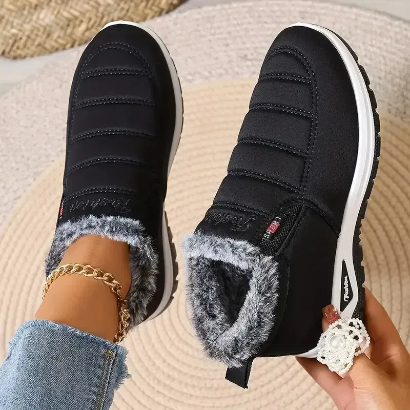 🔥Last Day Promotion 60% OFF🔥 Women's Warm Sheepskin-Lined Boots , Easy To Wear, Comfortable When Walking