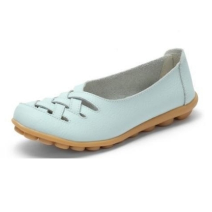 NEW - Women's Breathable Leather Loafers