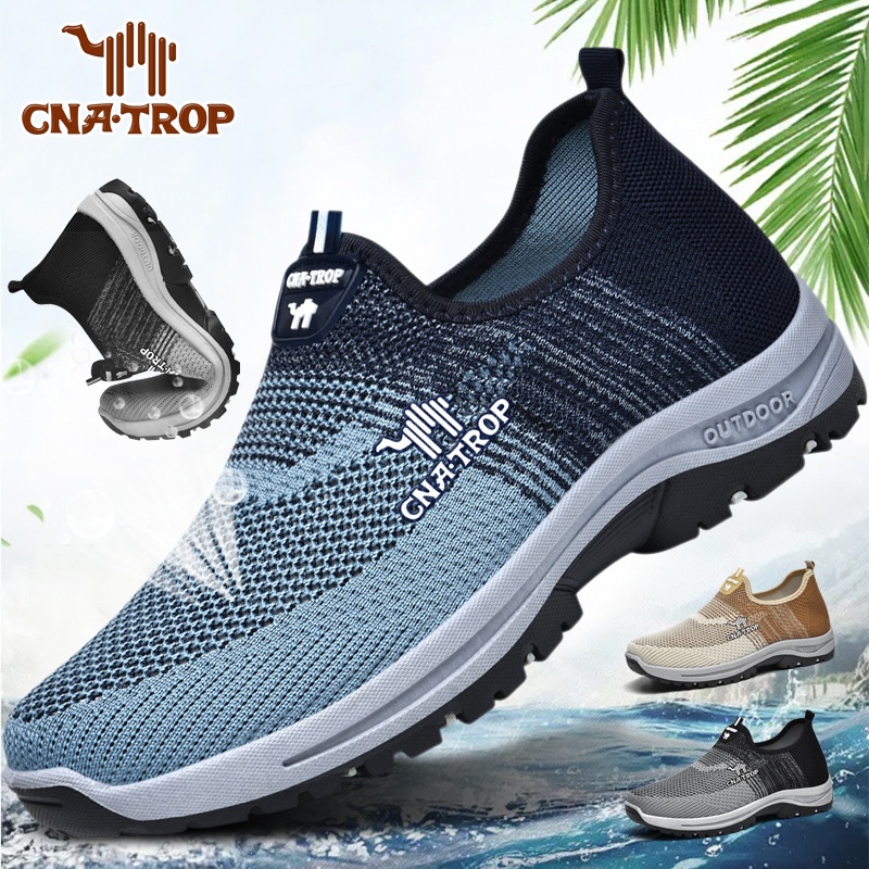 Men's Mesh Fly Knit Walking Shoes