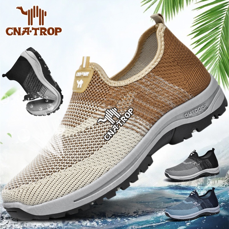 Men's Mesh Fly Knit Walking Shoes