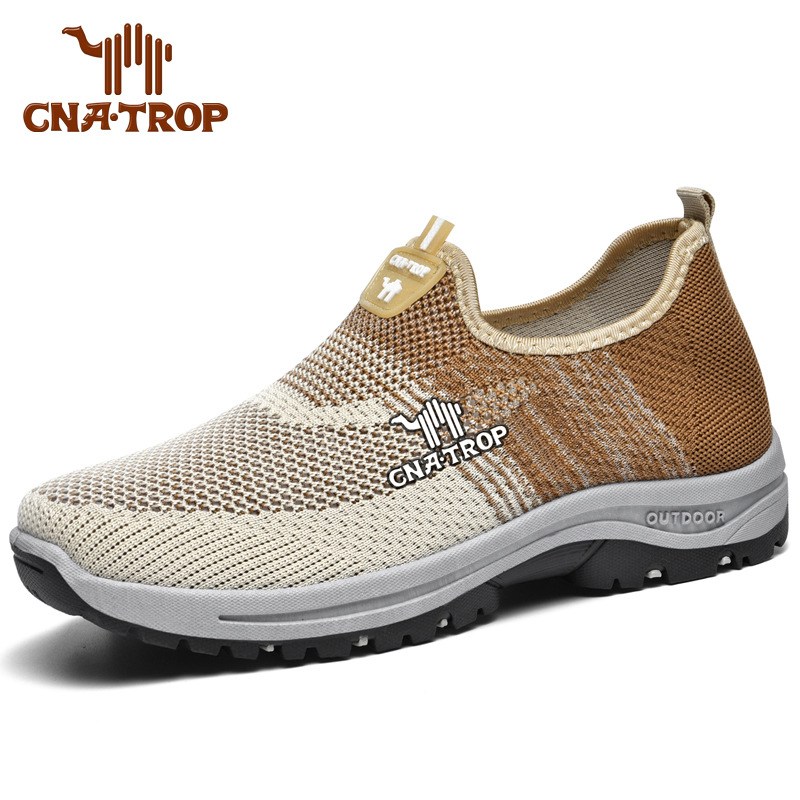 Men's Mesh Fly Knit Walking Shoes