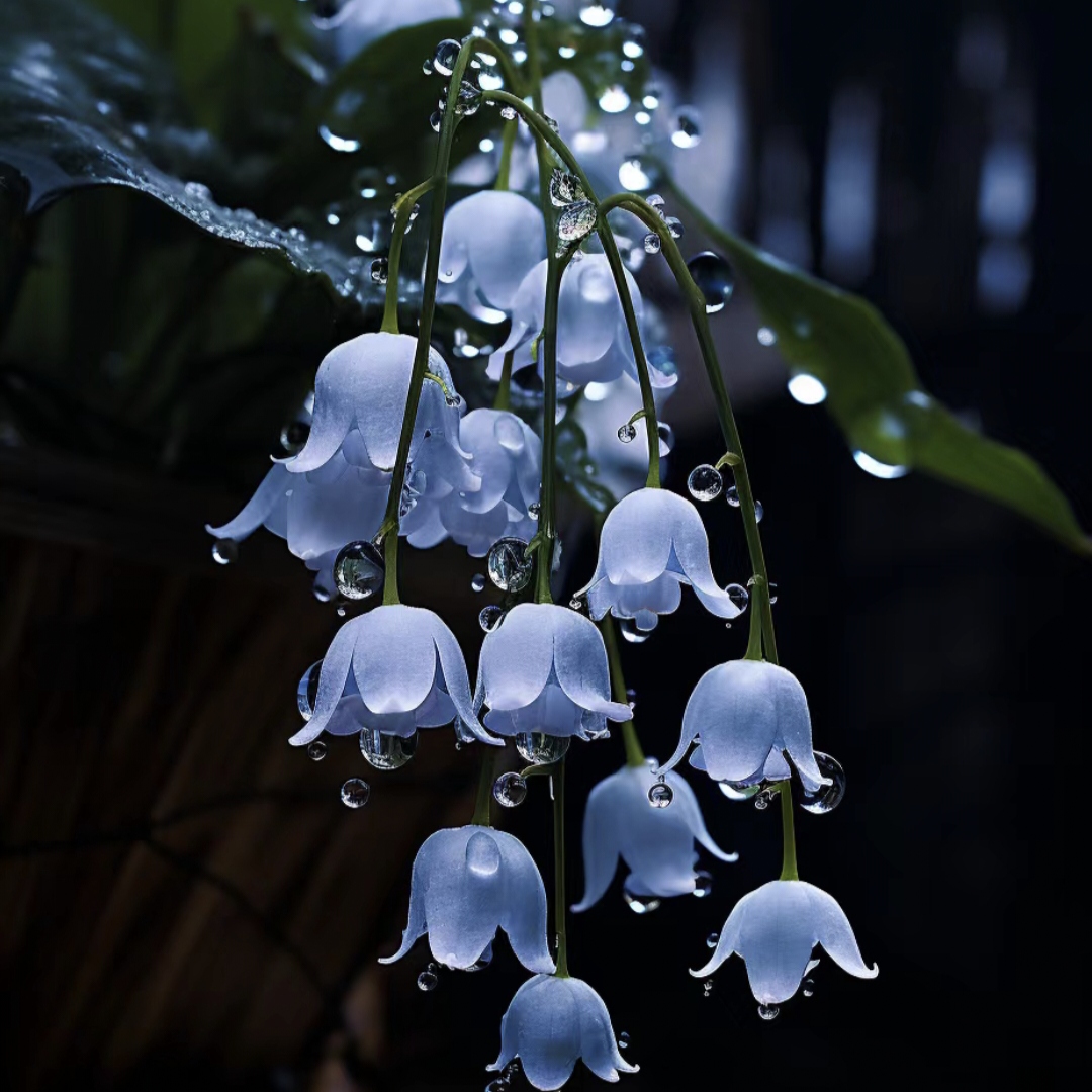 Blue Lily Of The Valley-Symbol Of Gratitude And Everlasting Love-Plantjoyfarm-Garden Seeds,Flowers Seeds,best selling