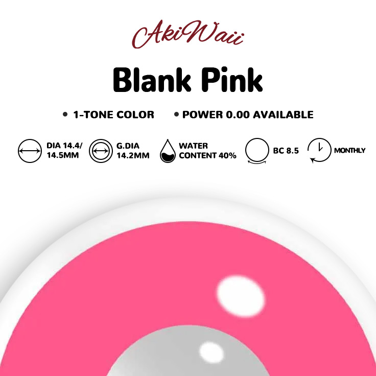 Akiwaii Blank Pink [Monthly]