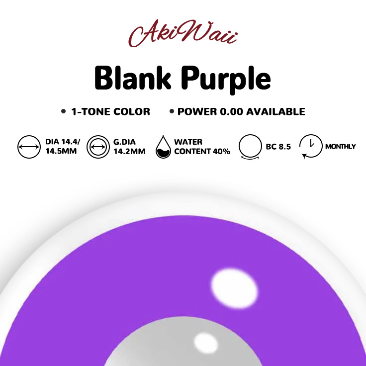 Akiwaii Blank Purple [Monthly]