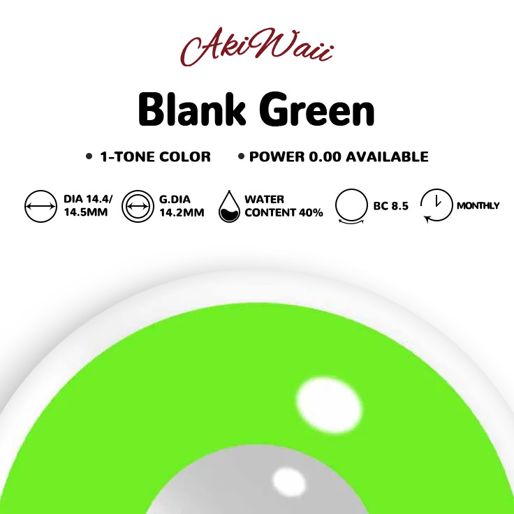 Akiwaii Blank Green [Monthly]