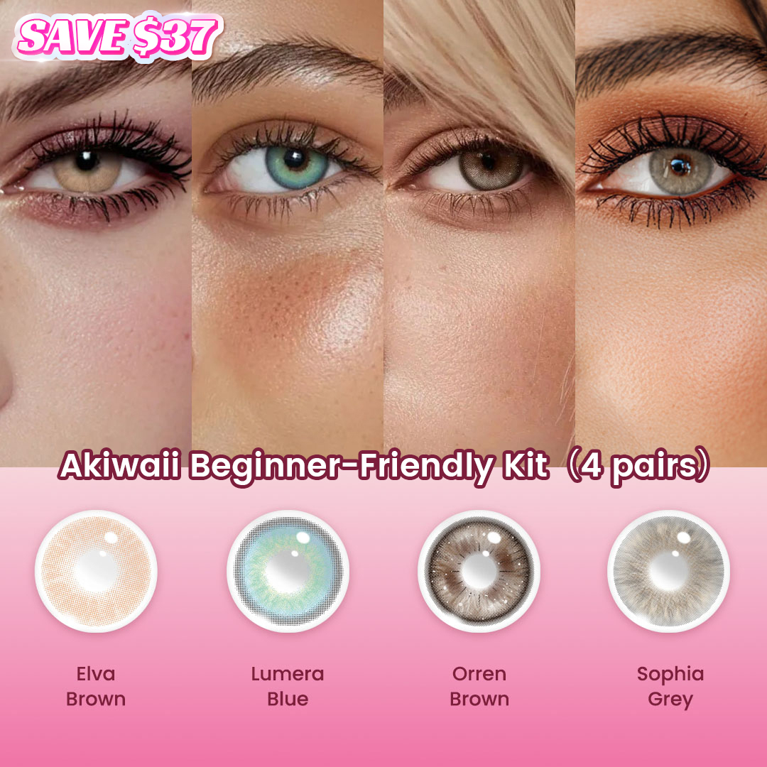 Akiwaii Beginner-Friendly Kit（4 pairs）